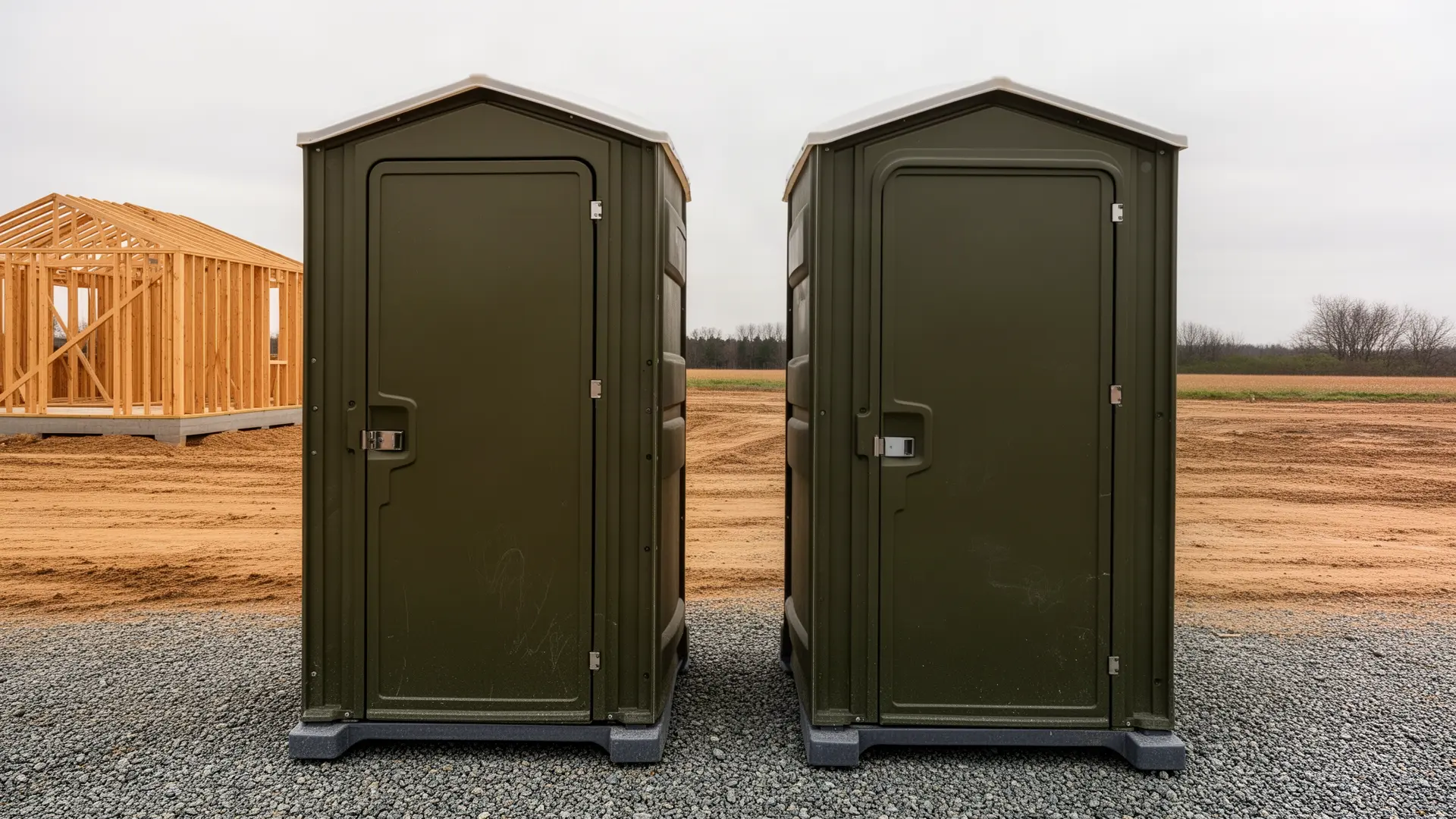 Clean porta potty unit from Deep Creek Porta Potty Rental in Jacksonville, FL